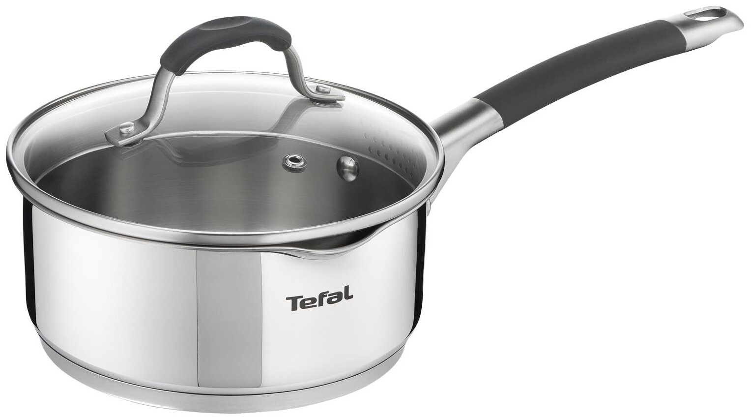 

Ковш Tefal Illico 1.4 л, нержавеющая сталь, серебристый с крышкой (G7452274), G7452274