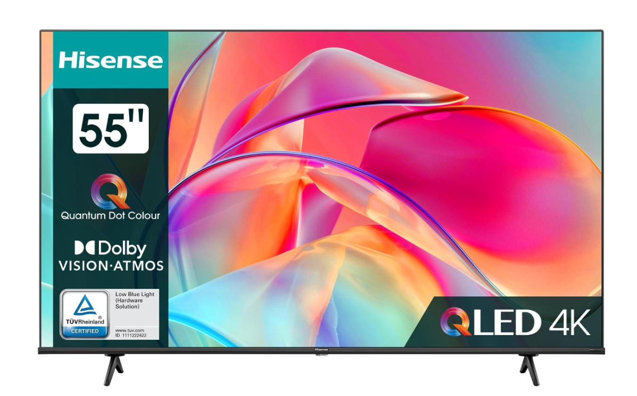 

Телевизор 55" Hisense 55E7KQ, 3840x2160, DVB-T /T2 /C, HDMIx3, USBx2, WiFi, Smart TV, черный (55E7KQ), 55E7KQ