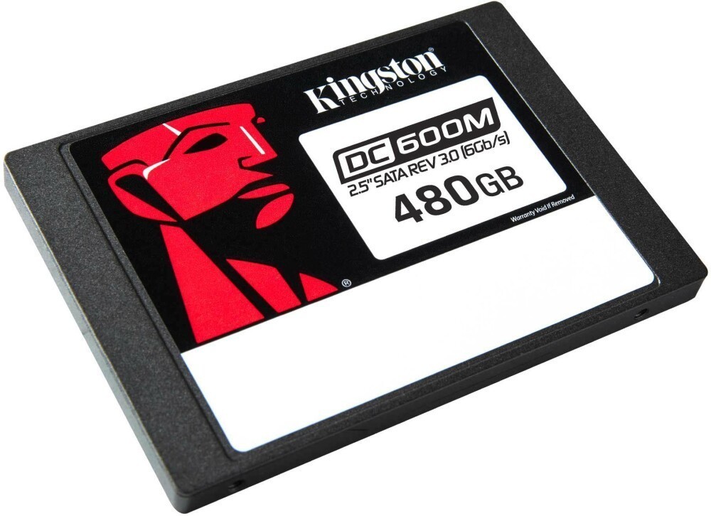 

Твердотельный накопитель (SSD) Kingston 480Gb DC600M, 2.5", SATA3 (SEDC600M/480G) Retail