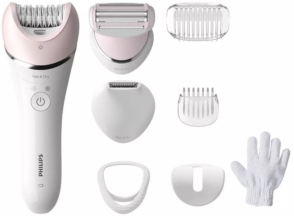

Эпилятор Philips BRE721/00, белый (BRE721/00), BRE721/00