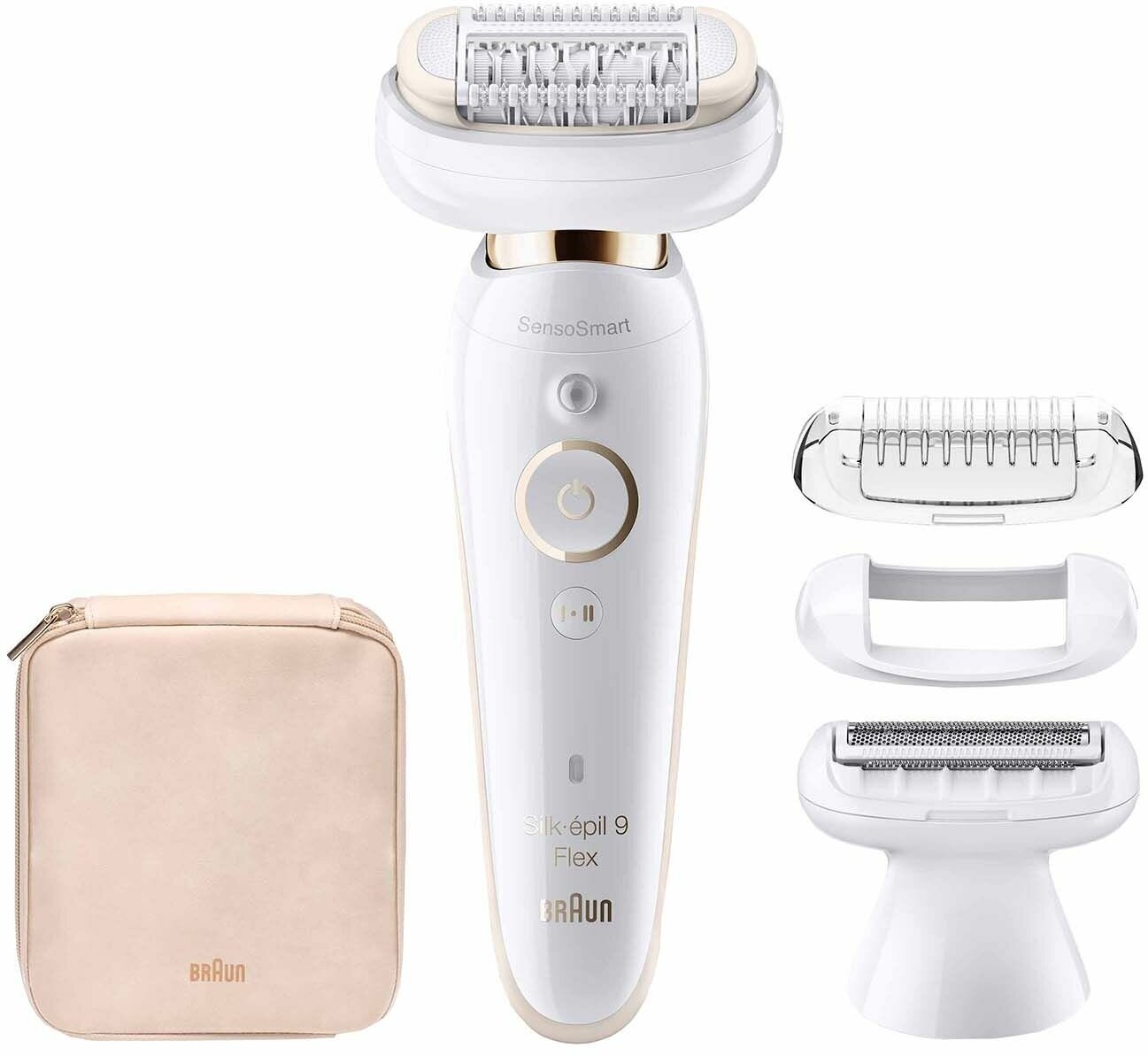 

Эпилятор Braun SES9002 , белый (SES9002 ), SES9002