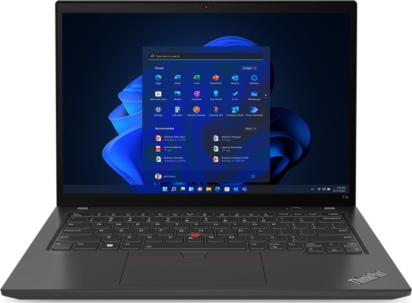 

Ноутбук Lenovo ThinkPad T14 G3 14" IPS 1920x1200 Touch, Intel Core i5 1235U 1.3 ГГц, 16Gb RAM, 512Gb SSD, W11Pro, черный (21AH00BRUS), Windows 11 Pro (англ.), T14