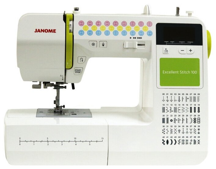 

Швейная машина Janome EXCELLENT STITCH 100, белый (EXCELLENT STITCH 100), EXCELLENT STITCH 100