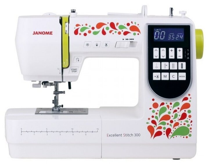 

Швейная машина Janome EXCELLENT STITCH 300, белый (EXCELLENT STITCH 300), EXCELLENT STITCH 300