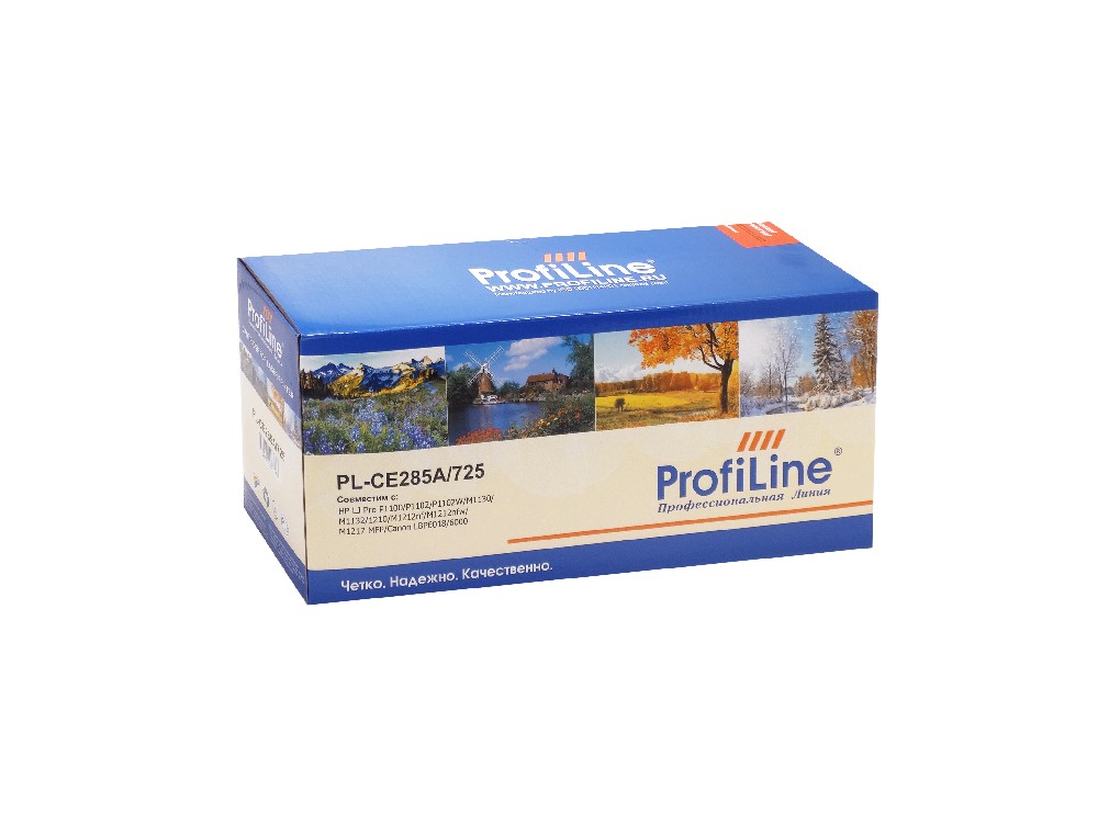 

Картридж лазерный ProfiLine PL-CE285A/725 (CE285A/725), черный, 1600 страниц, совместимый для LJ Pro P1100/P1102/P1102W/M1130/M1132/1210/M1212nf/M1212nfw/M1217 MFP, LBP6018/6000