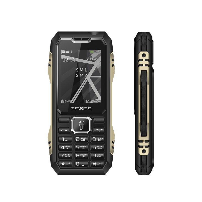 Мобильный телефон teXet TM-D424, 2.4" 320x240 TFT, BT, 2-Sim, 2500 мА·ч, micro-USB, черный Отказ от покупки