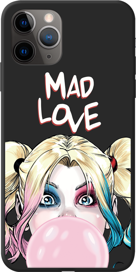

Чехол-накладка Deppa для смартфона Apple iPhone 11 Pro, TPU, черный Harley quinn (106468)