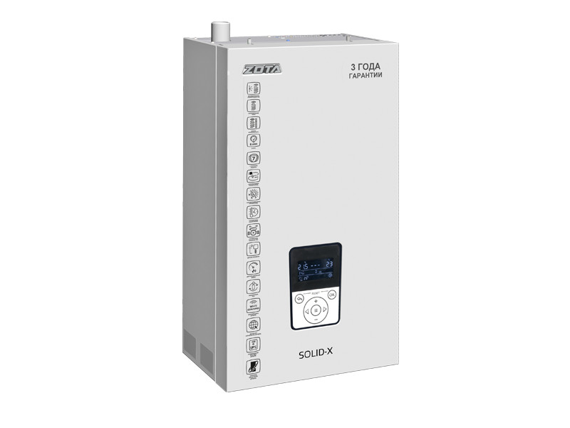 

Котел электрический ZOTA SOLID-X , 12 кВт, 380В, SOLID-X