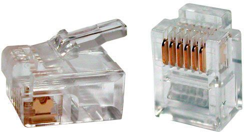 

Коннектор RJ-12 6P6C категория 2, 100 шт., Hyperline (PLUG-6P6C-P-C2-100)