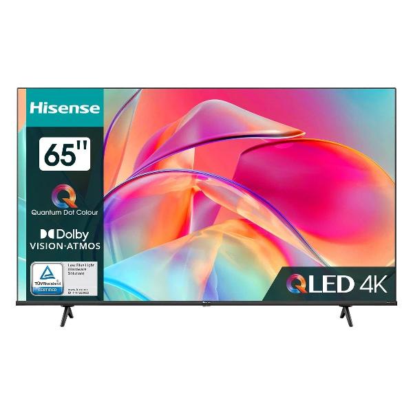 Телевизор 65" Hisense 65E7KQ, 3840x2160, черный