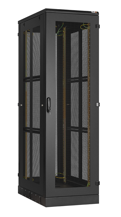 

Шкаф телекоммуникационный напольный 24U 600x1000 мм, перфорация/металл, черный, разборный, TLK TFA-246010-PPPP-BK (TFA-246010-PPPP-BK), TFA-246010-PPPP-BK