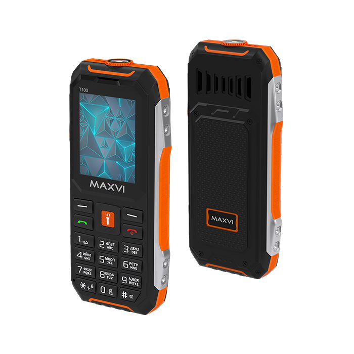 

Мобильный телефон MAXVI T100, 1.77" 160x128 TFT, Spreadtrum SC6533, 32Mb RAM, 32Mb, BT, 1xCam, 2-Sim, 1500 мА·ч, micro-USB, оранжевый (Maxvi T100 orange), T100