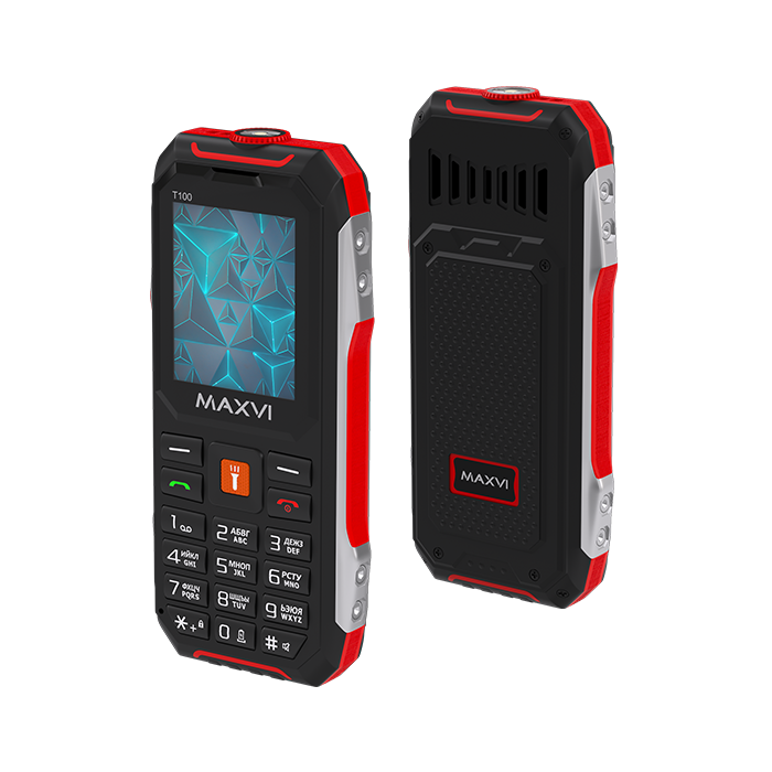 Мобильный телефон MAXVI T100 черный