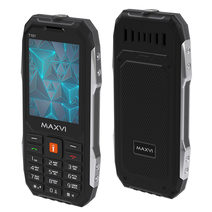 Мобильный телефон MAXVI T101 черный