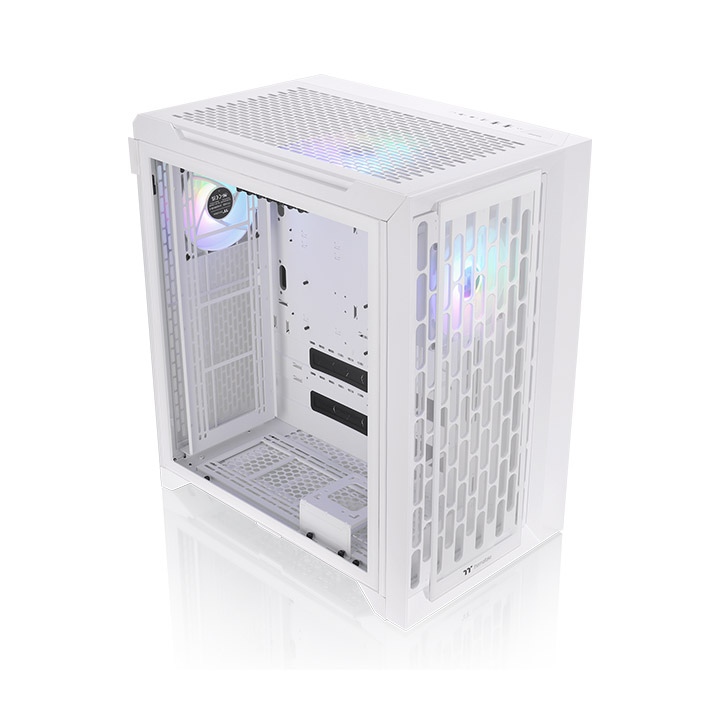 Корпус Thermaltake CTE C700 TG ARGB, EATX, Midi-Tower, 2xUSB 3.0, USB Type-C, RGB подсветка, белый, без БП (CA-1X7-00F6WN-01)