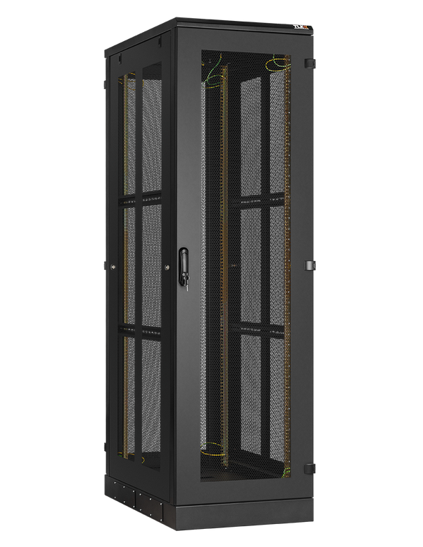

Шкаф телекоммуникационный напольный 42U 600x1000 мм, перфорация/металл, черный, разборный, TLK TFA-426010-PPPP-BK (TFA-426010-PPPP-BK), TFA-426010-PPPP-BK