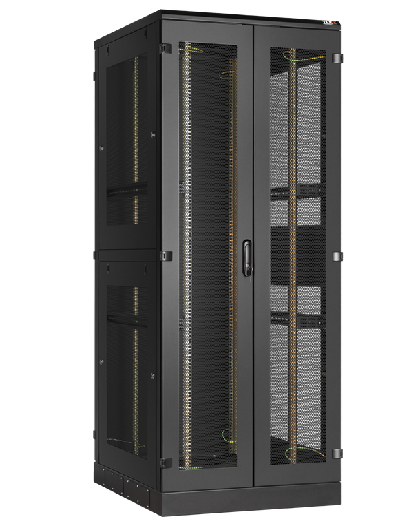 

Шкаф телекоммуникационный напольный 42U 800x1000 мм, перфорация/металл, черный, разборный, TLK TFA-428010-WEWE-BK (TFA-428010-WEWE-BK), TFA-428010-WEWE-BK