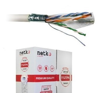 

Витая пара FTP кат.5e, 4 пары, CU, 0.51 мм, 305м., внутренний, одножильный, PVC, серый, NETKO (N.FTP-67669.05E.0B)