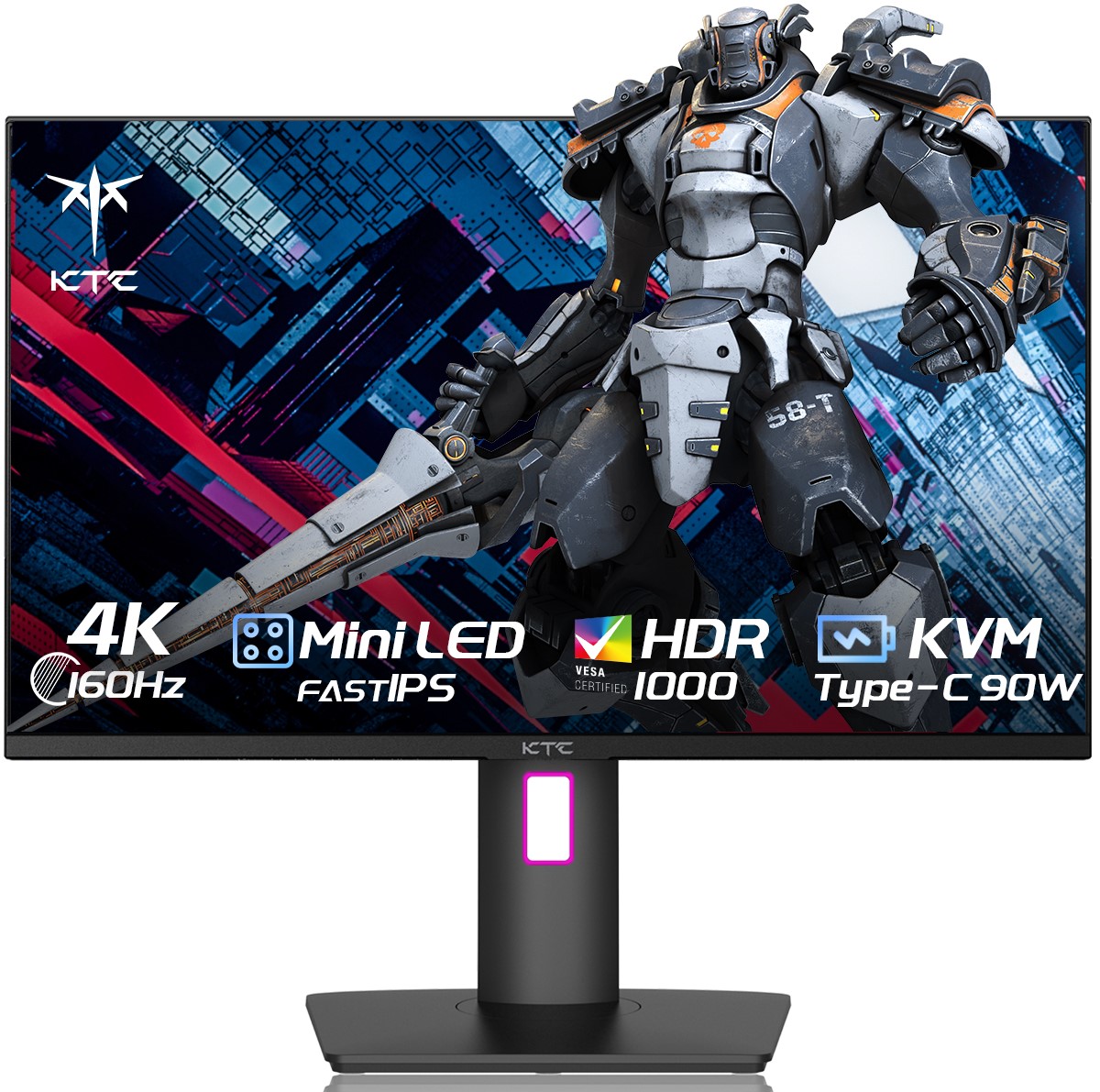 Монитор 27" KTC M27P20P черный