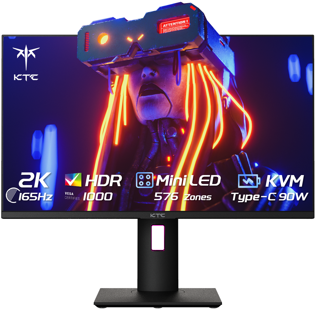 Монитор 27" KTC M27T20 черный