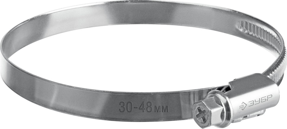

Хомут червячный ЗУБР Х-9Н, 9 мм x 48 мм, 50 шт., сталь (37807-48), Х-9Н