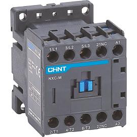 

Контактор модульный трехполюсный (3P) 6А 230 В, AC, 1НО + 1НЗ, CHINT NXC-06M/22 (836608), NXC-06M/22