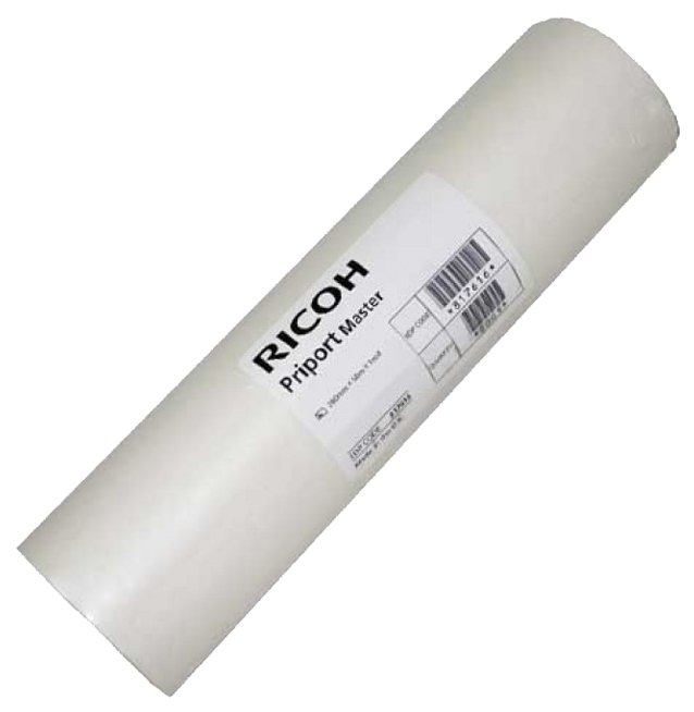 

Мастер-пленка Ricoh Type JP10M оригинал для Ricoh Priport JP3000/1210/1250/1215/1255/ DX3240/3440/3243/3443 / DD3344 / DD3324 (893027) 2x125м, Type JP10M