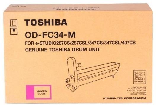 

Драм-картридж (фотобарабан) Toshiba OD-FC34M/6A000001587, пурпурный, 30000 страниц, оригинальный для e-STUDIO287CS/347CS/407CS, OD-FC34M