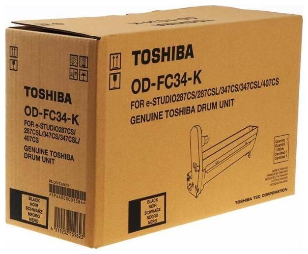Драм-картридж (фотобарабан) Toshiba OD-FC34K/6A000001584, черный, 30000 страниц, оригинальный для e-STUDIO287CS/347CS/407CS