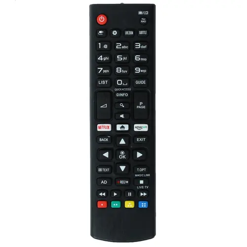 Универсальный пульт REXANT для телевизора LG, черный (38-0018)