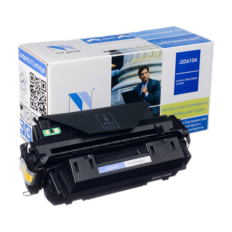 

Картридж лазерный NV Print NV-Q2610A (10A), черный, 6000 страниц, совместимый для LaserJet 2300l / 2300