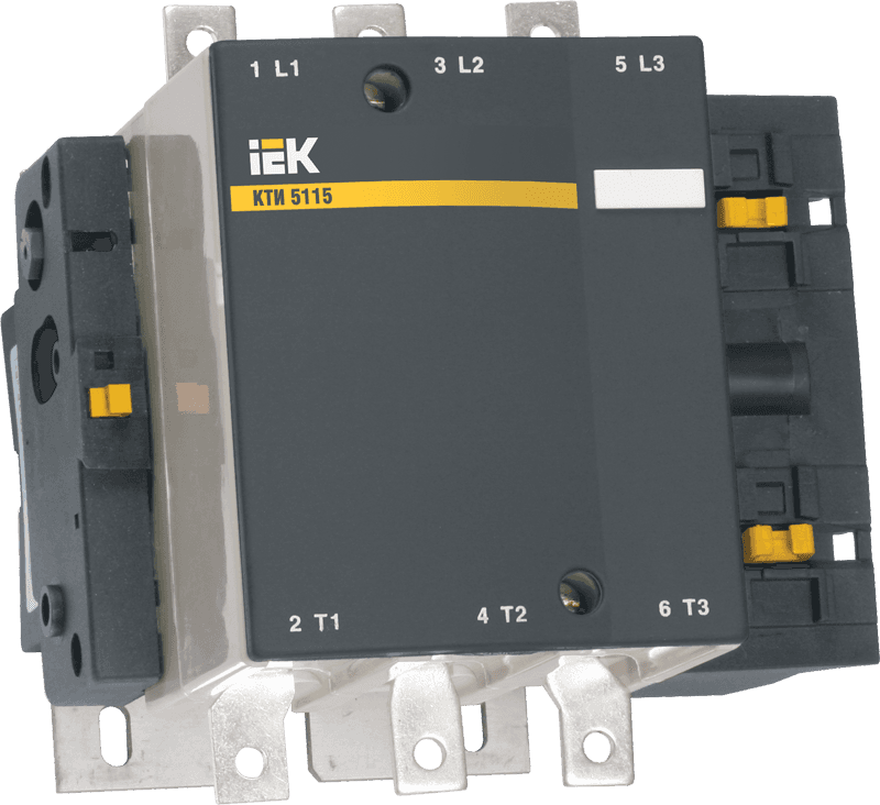Контактор 330А 230 В, AC, IEK KKT50-330-230-10