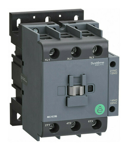 Контактор 80А 220 В, AC, 1НО + 1НЗ, SCHNEIDER ELECTRIC MC1E (MC1E80M7)