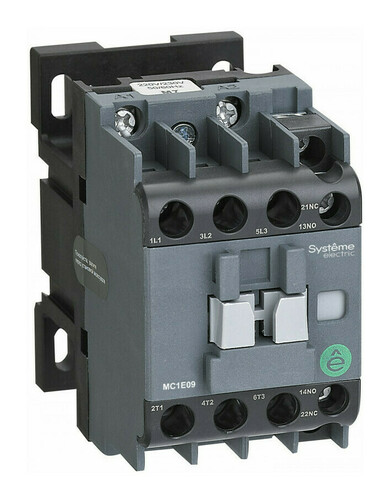 Контактор 9А 220 В, AC, 1НО + 1НЗ, SCHNEIDER ELECTRIC MC1E (MC1E09M7)