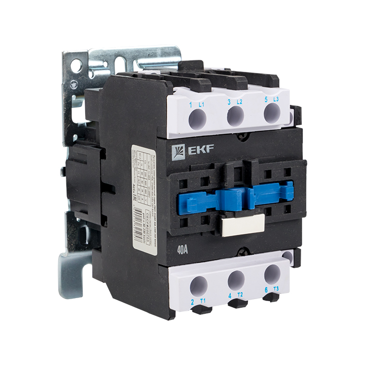 

Контактор 40А 230 В, AC, 1НО + 1НЗ, EKF ctr-s-40-230-basic (ctr-s-40-230-basic), ctr-s-40-230-basic