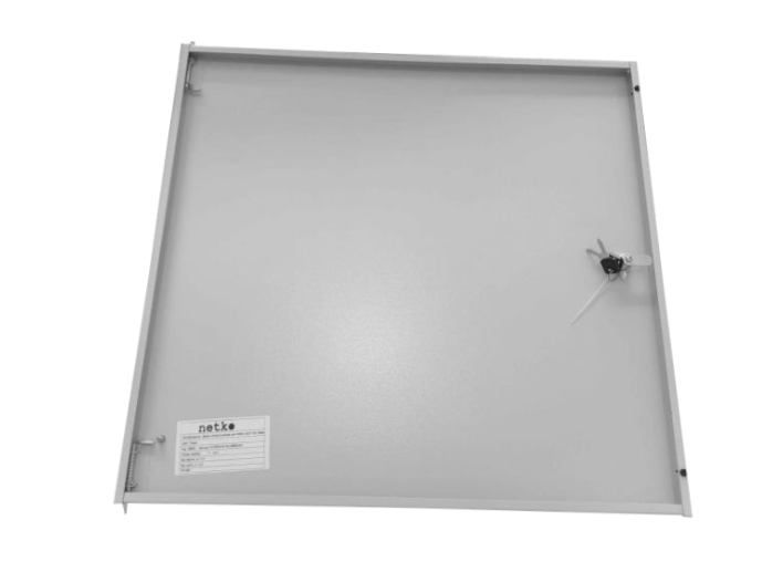 Дверь металлическая Netko для WMA, DUO 12U (подходит к собранным и разобранным шкафам 