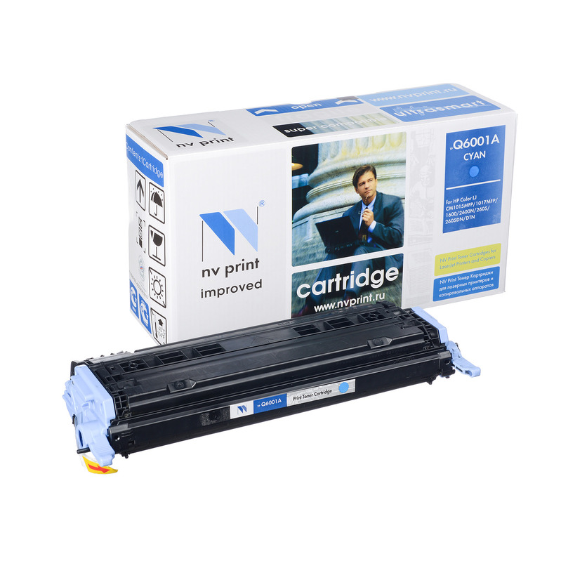 

Картридж NV Print Q6001A LJ 2600-серии, Cyan (NV-Q6001AC), Голубой