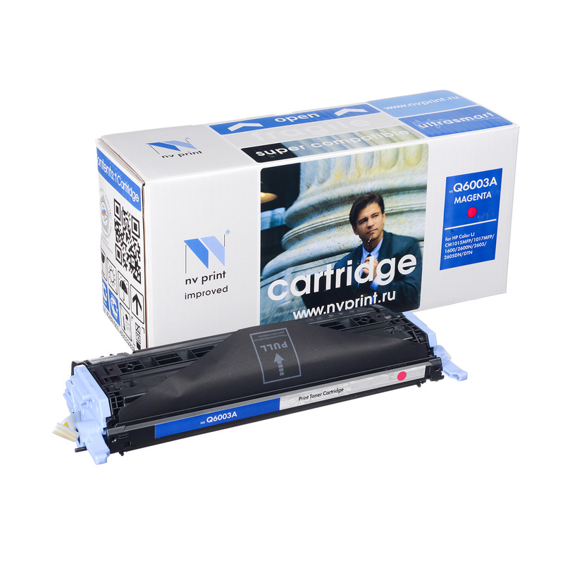 

Картридж NV Print Q6003A LJ 2600-серии, Magenta (NV-Q6003AM), Пурпурный