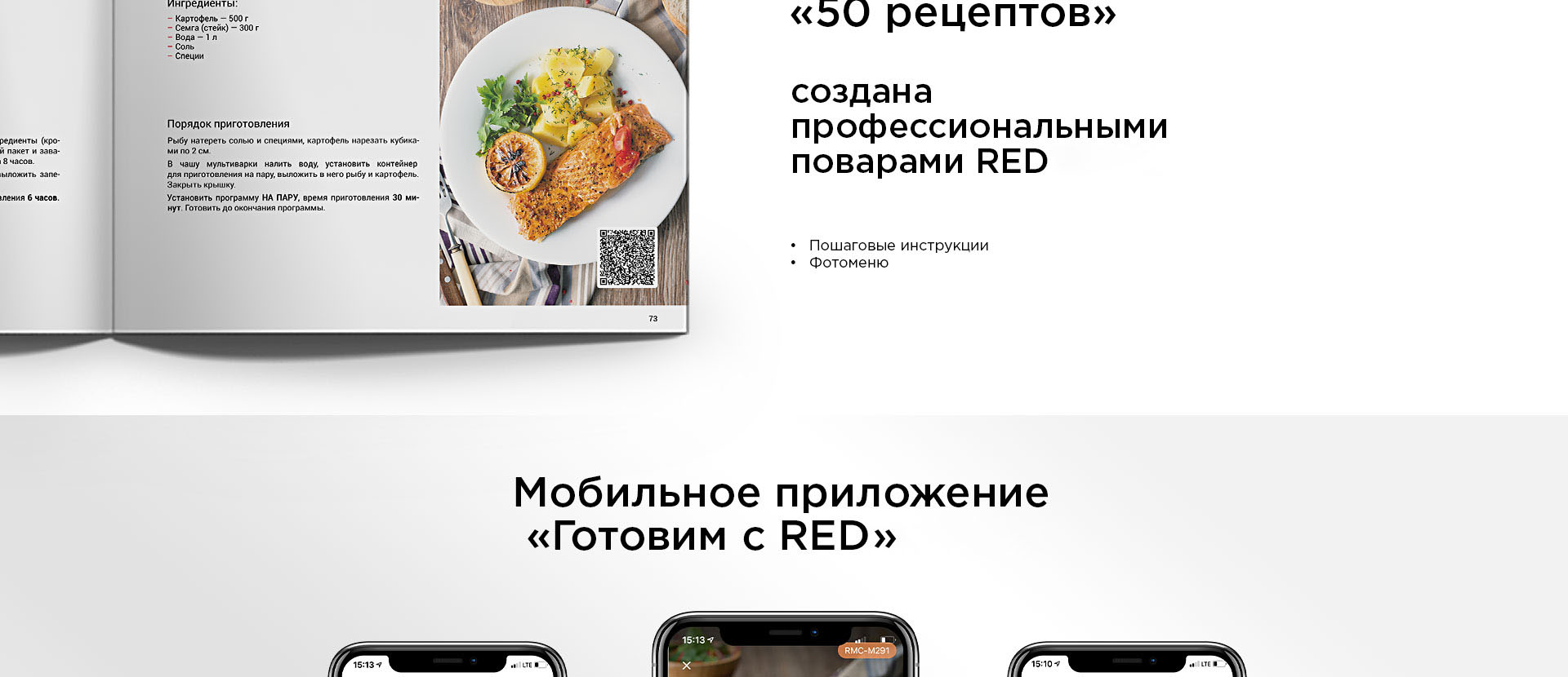 Мультиварка RED SOLUTION RMC-M291 5 л, 860 Вт, 1216041 купить в Барнауле в  интернет-магазине e2e4