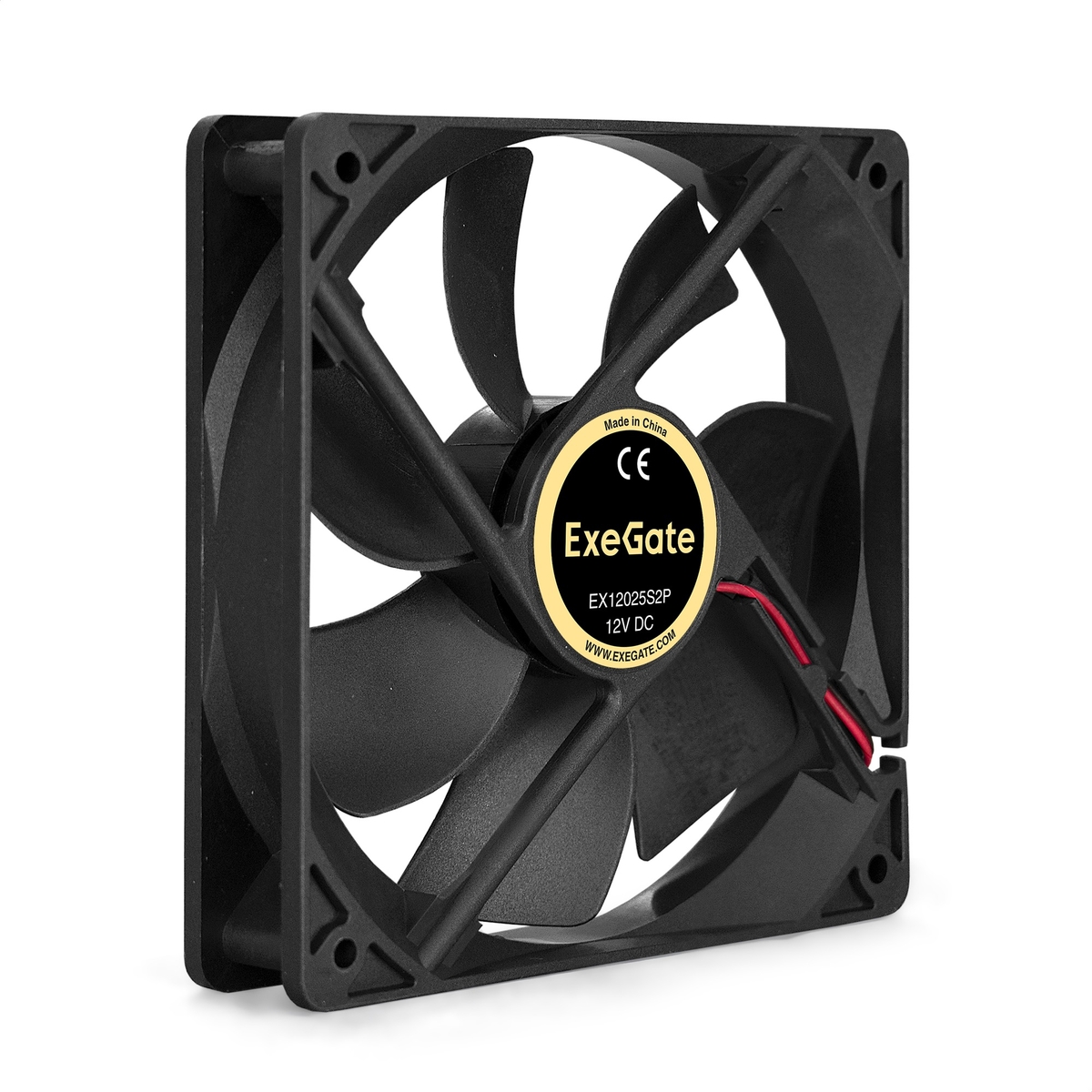 

Вентилятор ExeGate ExtraPower EP12025S3PM, 120 мм, 1800rpm, 28 дБ, 3-pin+4-pin Molex, 1шт, черный (EX283390RUS), EP12025S3PM