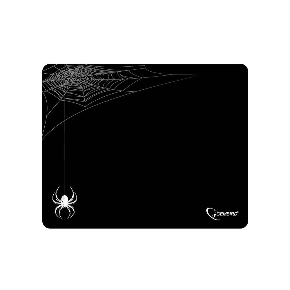 Коврик для мыши Gembird паук, игровой, 250x200x3мм, черный/принт (MP-GAME11)