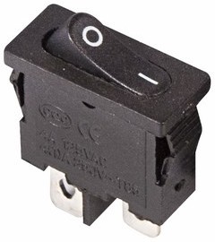 

Выключатель клавишный Rexant 36-2050, 6А, черный (36-2050), 36-2050