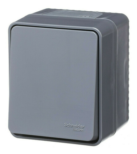 

Выключатель Schneider Electric AtlasDesign ATN544015, 1кл., открытый монтаж, в сборе, антрацит (ATN544015), ATN544015