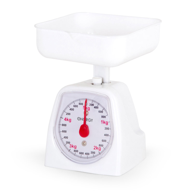 Кухонные весы механические Energy EN-406МК 5 кг, белый (011613) - фото 1