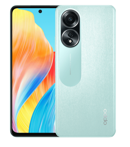 

Смартфон OPPO A58, 6.72" 2400x1080 IPS, MediaTek Helio G85, 6Gb RAM, 128Gb, 3G/4G, NFC, Wi-Fi, BT, 2xCam, 2-Sim, 5000 мА⋅ч, USB Type-C, Android 13, мятный (6932169333795), A58