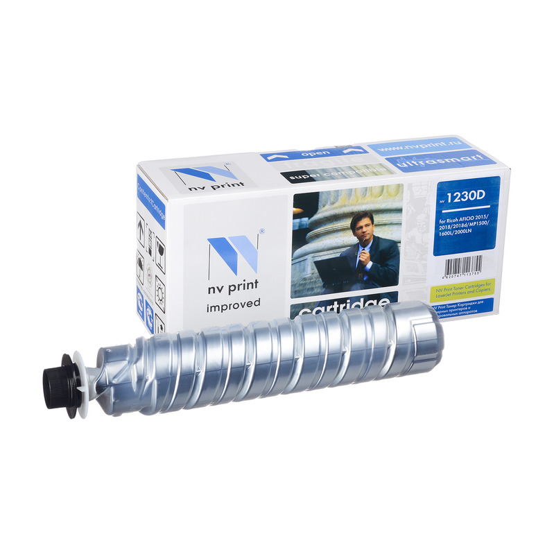 

Картридж лазерный NV Print NV-1230D (1230D), черный, 9000 страниц, совместимый для Ricoh Aficio 2020d / 2018d / 2016 / 2015 / 2020 / MP1600 / MP2000LN