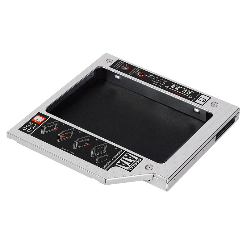 

Сменный бокс для HDD Crown CM-CPS5.25B2.5, 1x2.5" в отсек 5.25" SATA, черный/серебристый (CM000003535), CM-CPS5.25B2.5