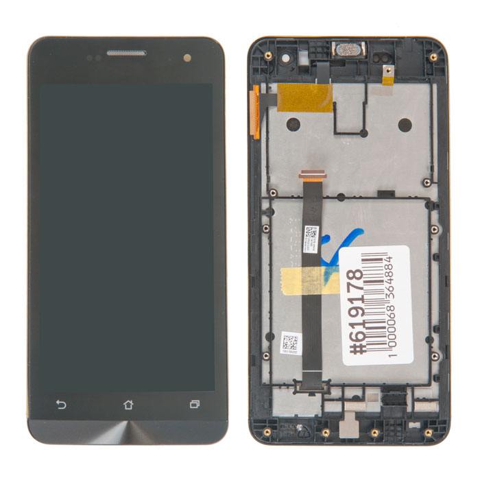 Дисплей в сборе с тачскрином и передней панелью для Asus ZenFone 5