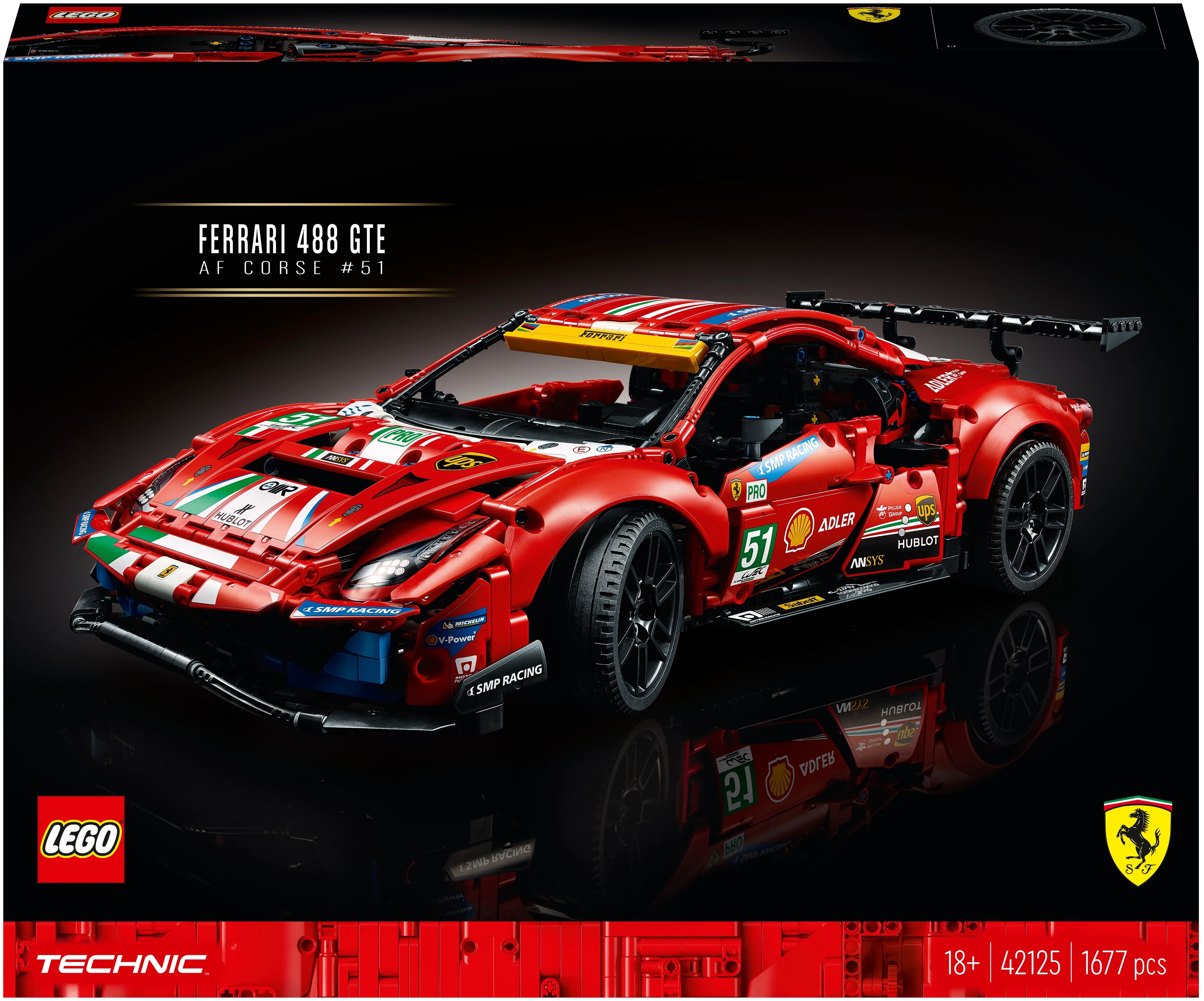 Конструктор LEGO Ferrari 488 GTE 