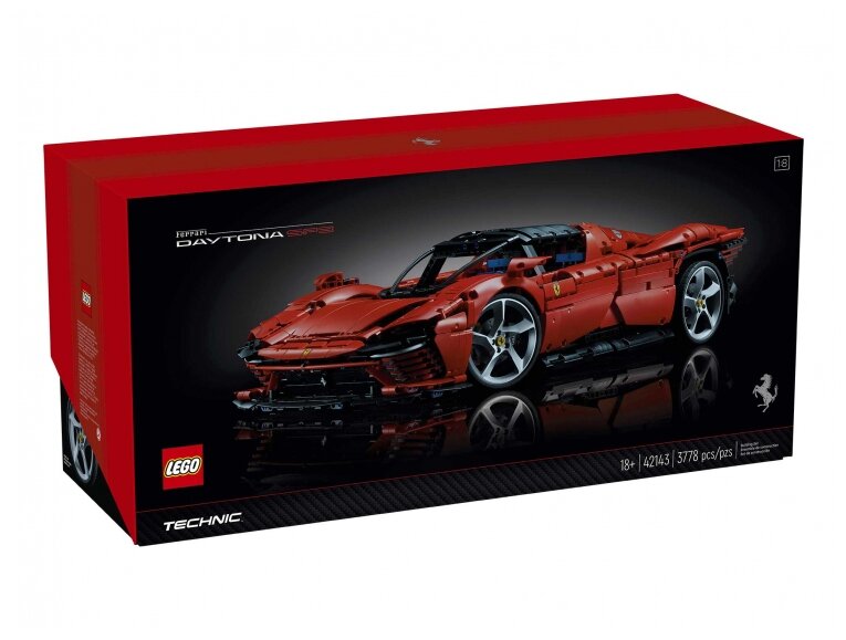 

Конструктор LEGO Ferrari Daytona SP3, деталей: 3778 (42143), Ferrari Daytona SP3